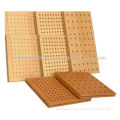 Hotel soundproofing perforated mdf wall board